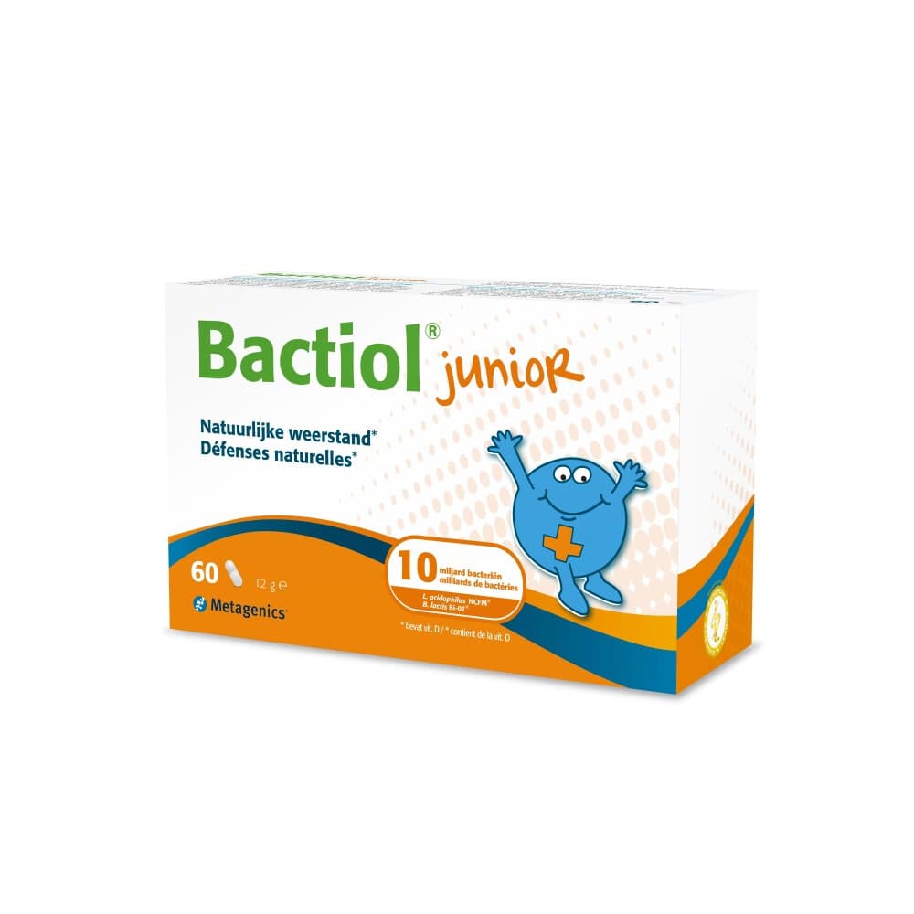 Gratis Verzending: Metagenics Bactiol Junior 60 capsules