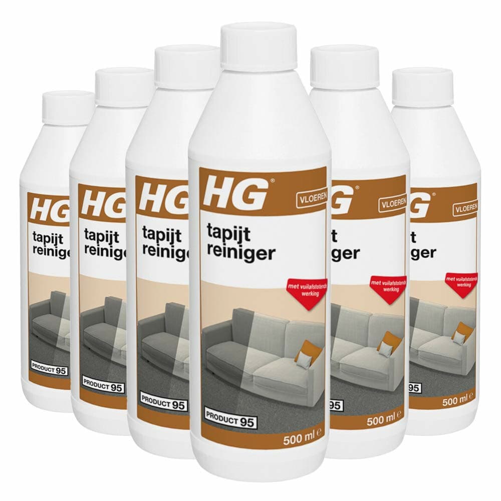 6x HG Tapijtreiniger 500 ml