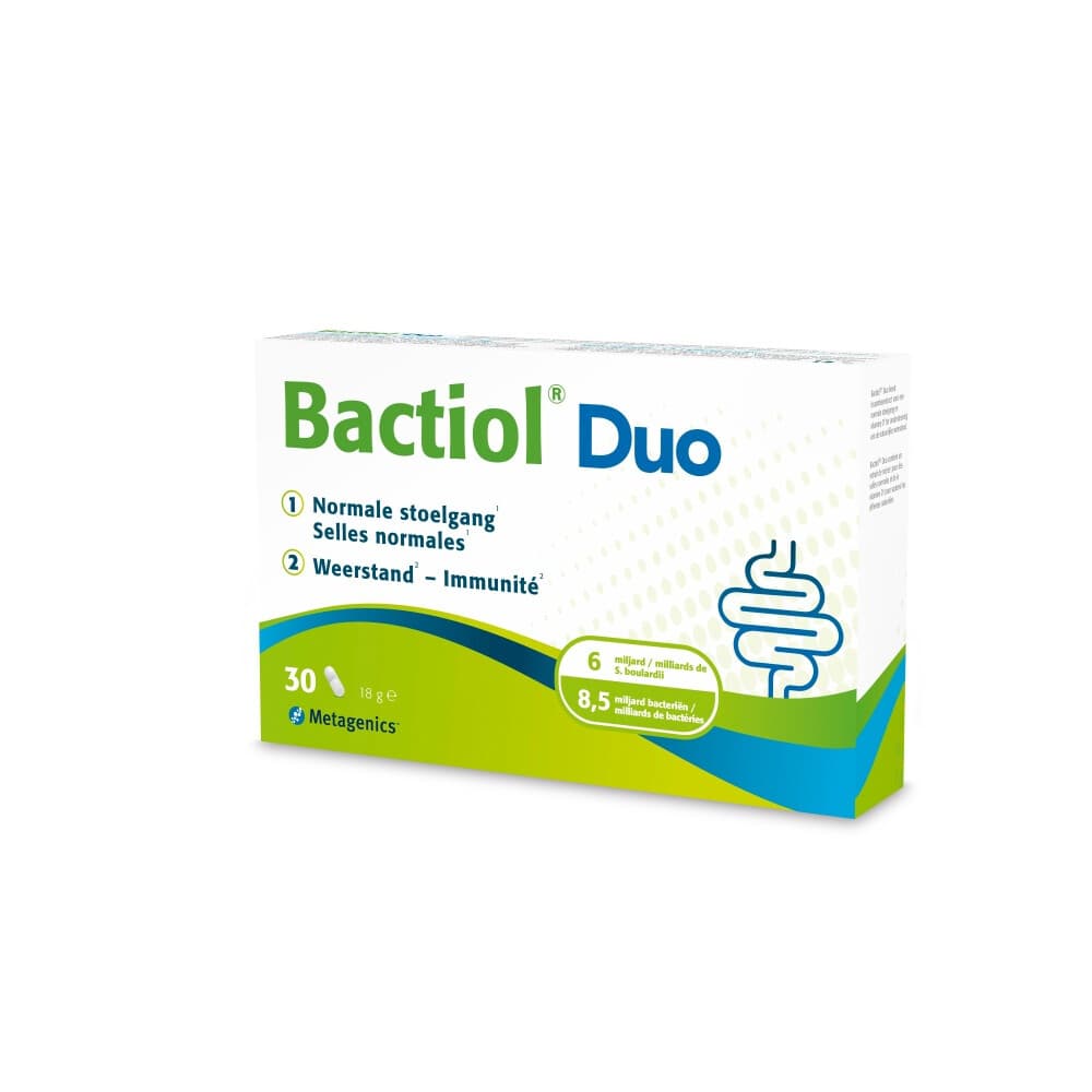 Gratis Verzending: Metagenics Bactiol Duo 30 capsules