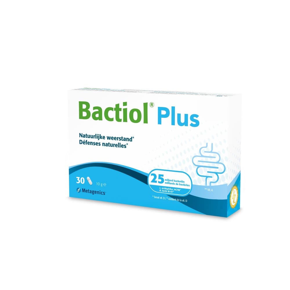 Gratis Verzending: Metagenics Bactiol Plus 30 capsules