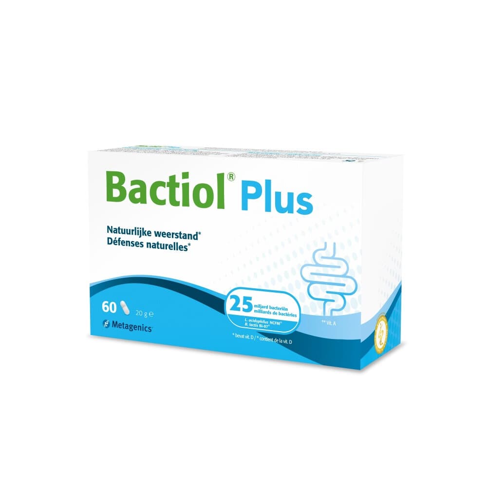 Gratis Verzending: Metagenics Bactiol Plus 60 capsules