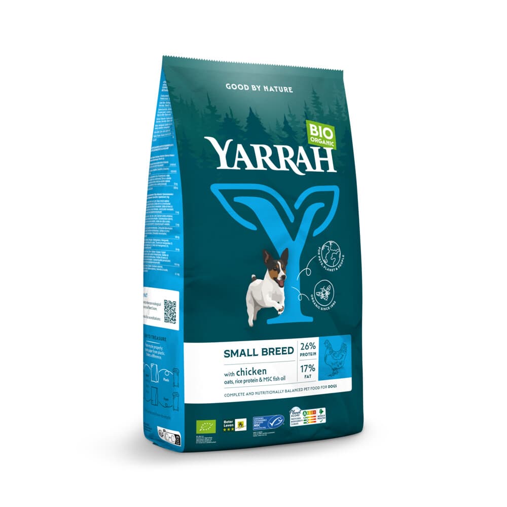 Yarrah Bio Hondenvoer Small Breed Kip 5 kg