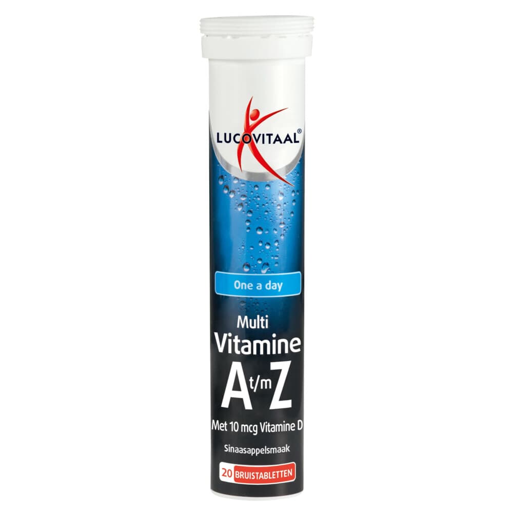 2+2 gratis: Lucovitaal Multi A-Z Bruis 20 tabletten