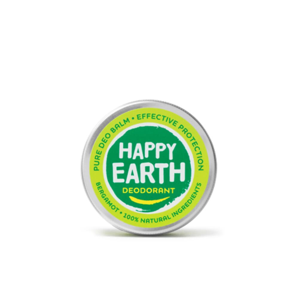 Happy Earth 100% Natuurlijke Deodorant Balm Bergamot 45 gr