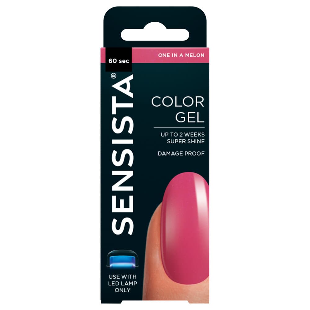 6x Sensista Color Gel One In A Melon 7,5 ml