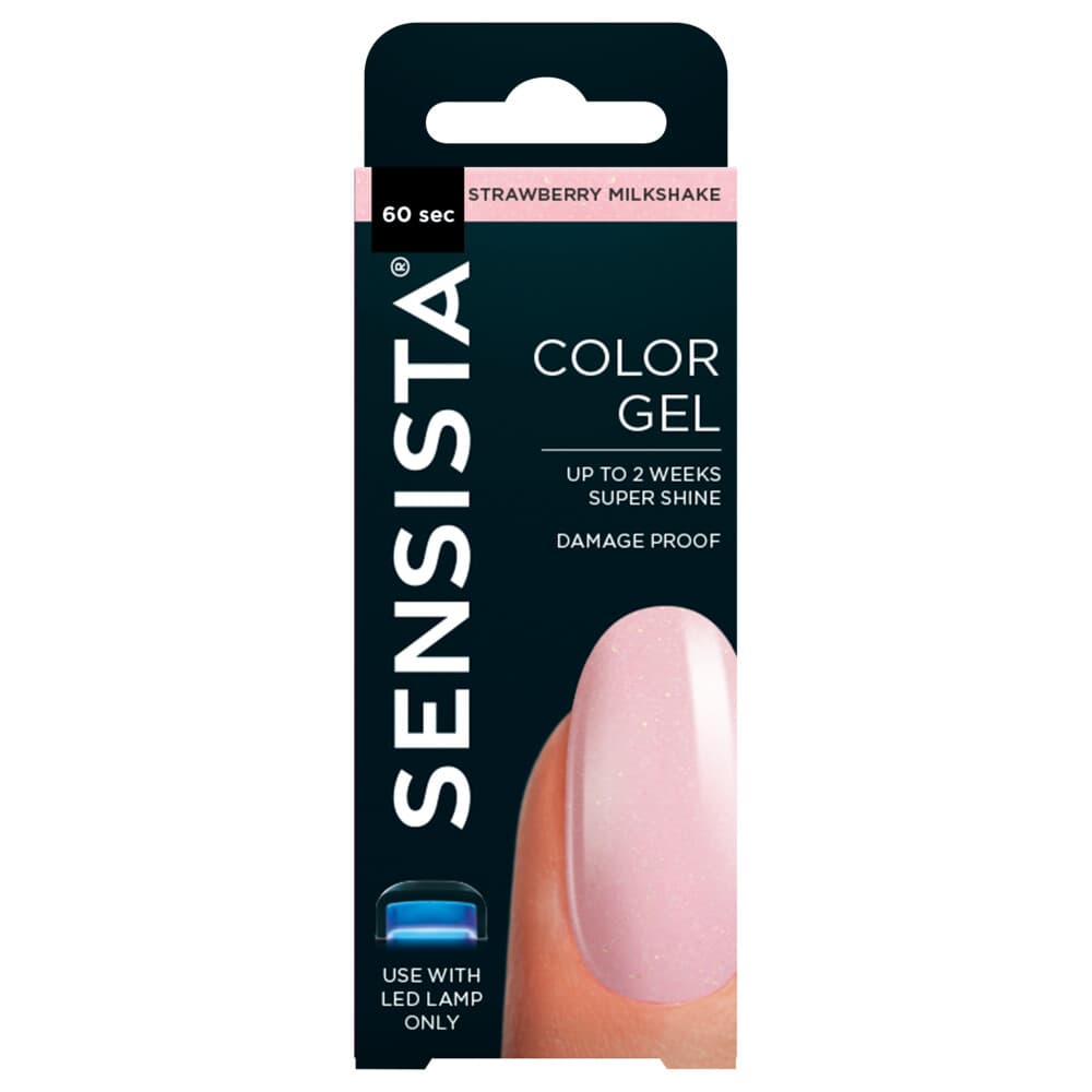 6x Sensista Color Gel Strawberry Milkshake 7,5 ml