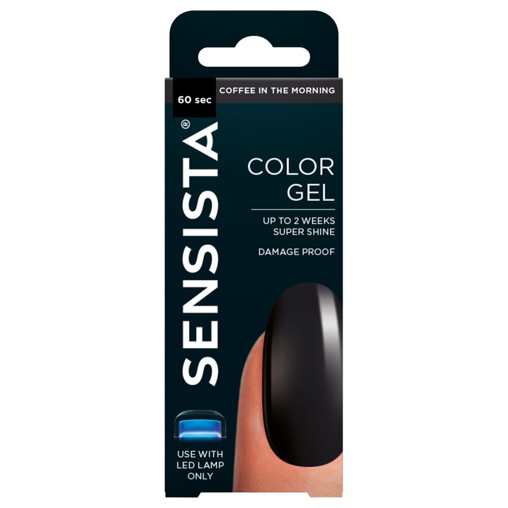 6x Sensista Color Gel Coffee in the Morning 7,5 ml