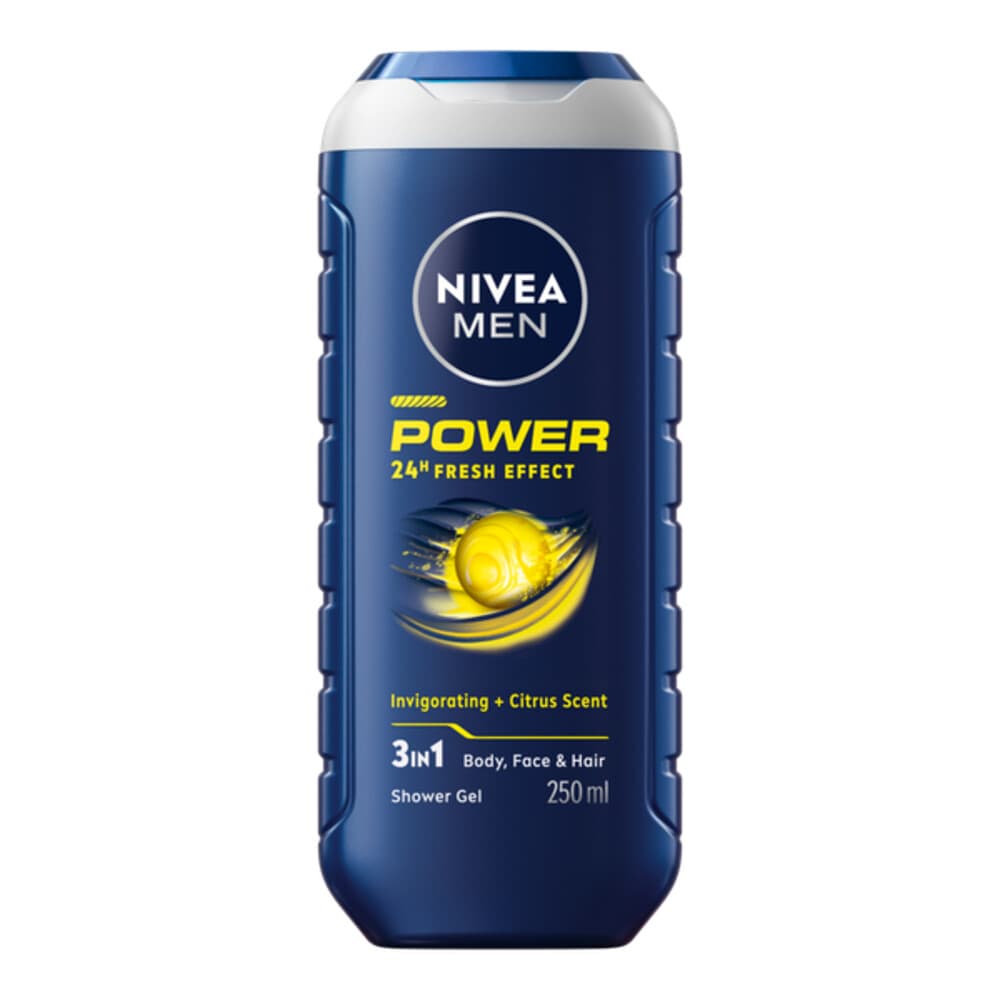 1+1 gratis: NIVEA Men Douchegel Power Refresh 250 ml