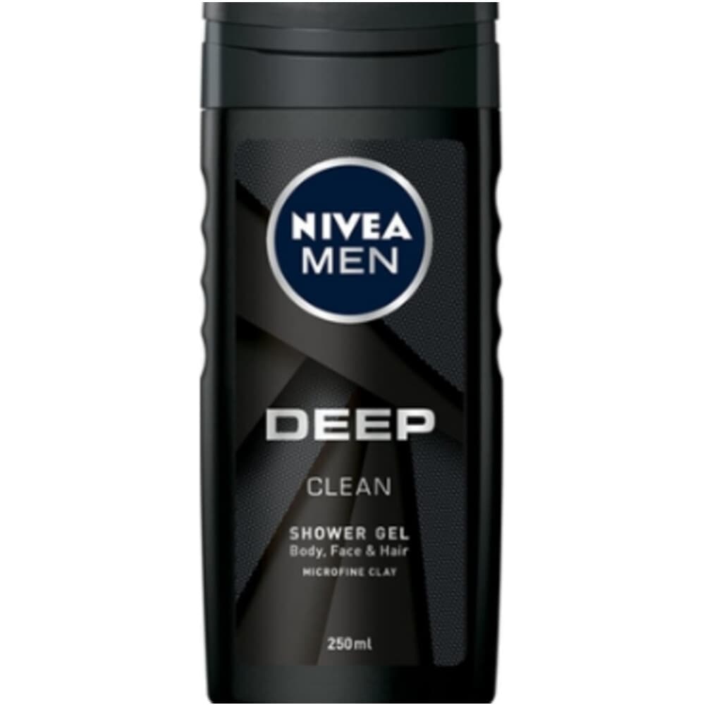 1+1 gratis: NIVEA Men Douchegel Deep Clean 250 ml