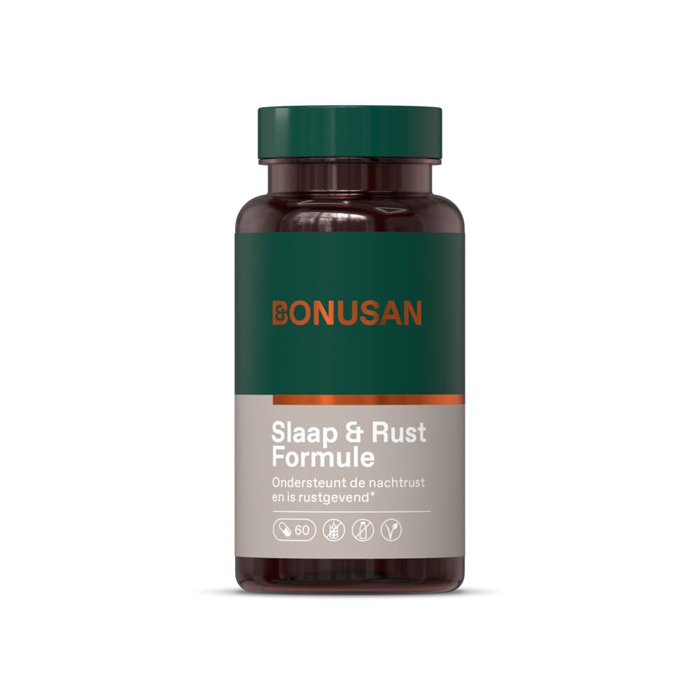 Gratis Verzending: 2x Bonusan Slaap¹ Rust² Complex 60 capsules