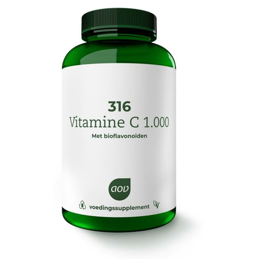 Gratis Verzending: AOV Vitamine C 1000 mg 316 180 tabletten