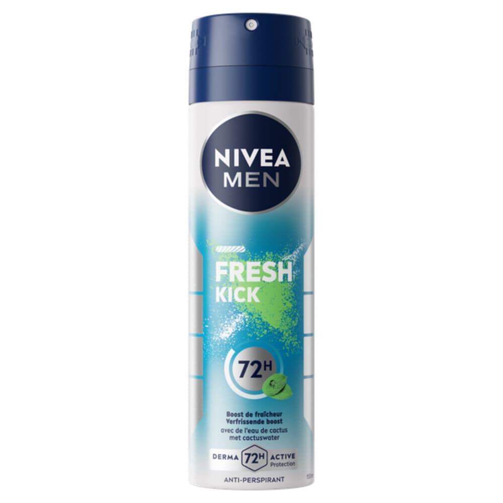 1+1 gratis: NIVEA Men Anti-Transpirant Spray Frech Kick 150 ml
