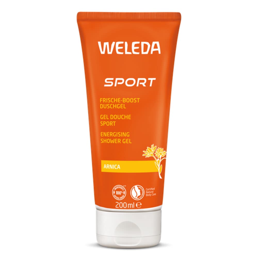 2e halve prijs: WELEDA Arnica Sport Douchegel 200 ml