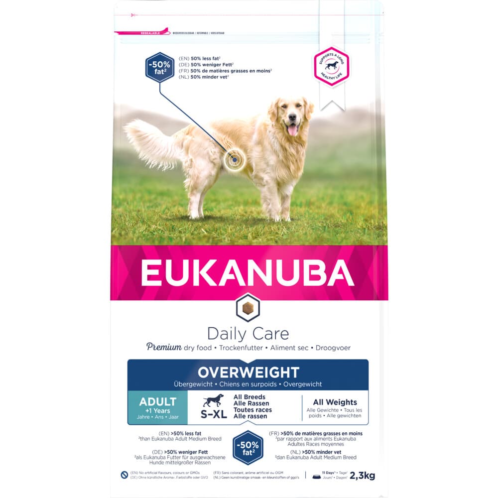 Eukanuba Daily Care Overweight - Sterilised Hondenvoer 2,3 kg