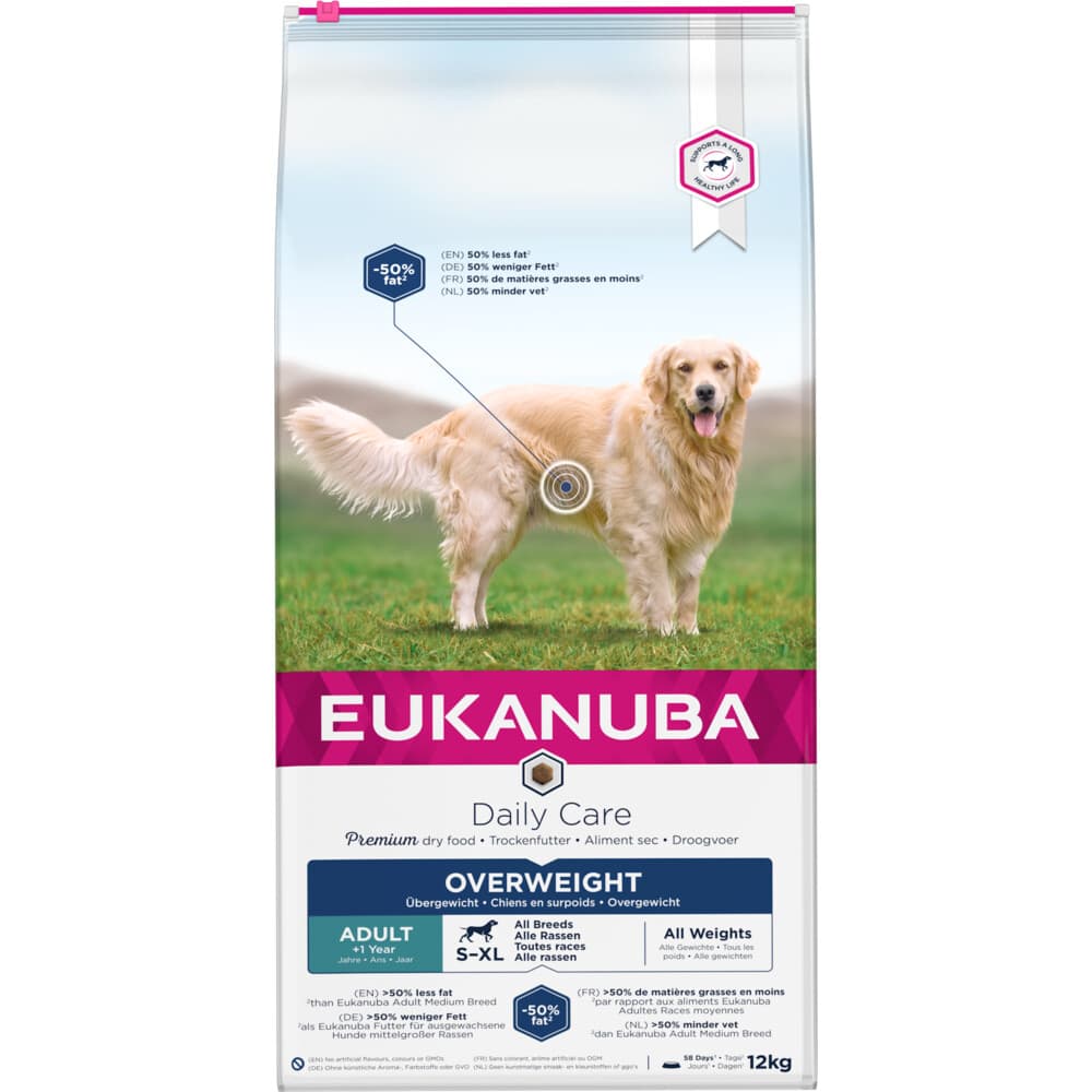 Eukanuba Daily Care Overweight - Sterilised Hondenvoer 12 kg