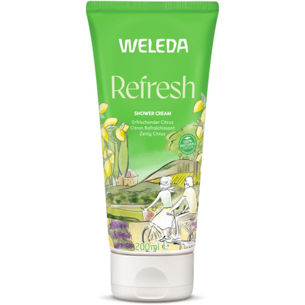2e halve prijs: WELEDA Douchecrème Citrus 200 ml
