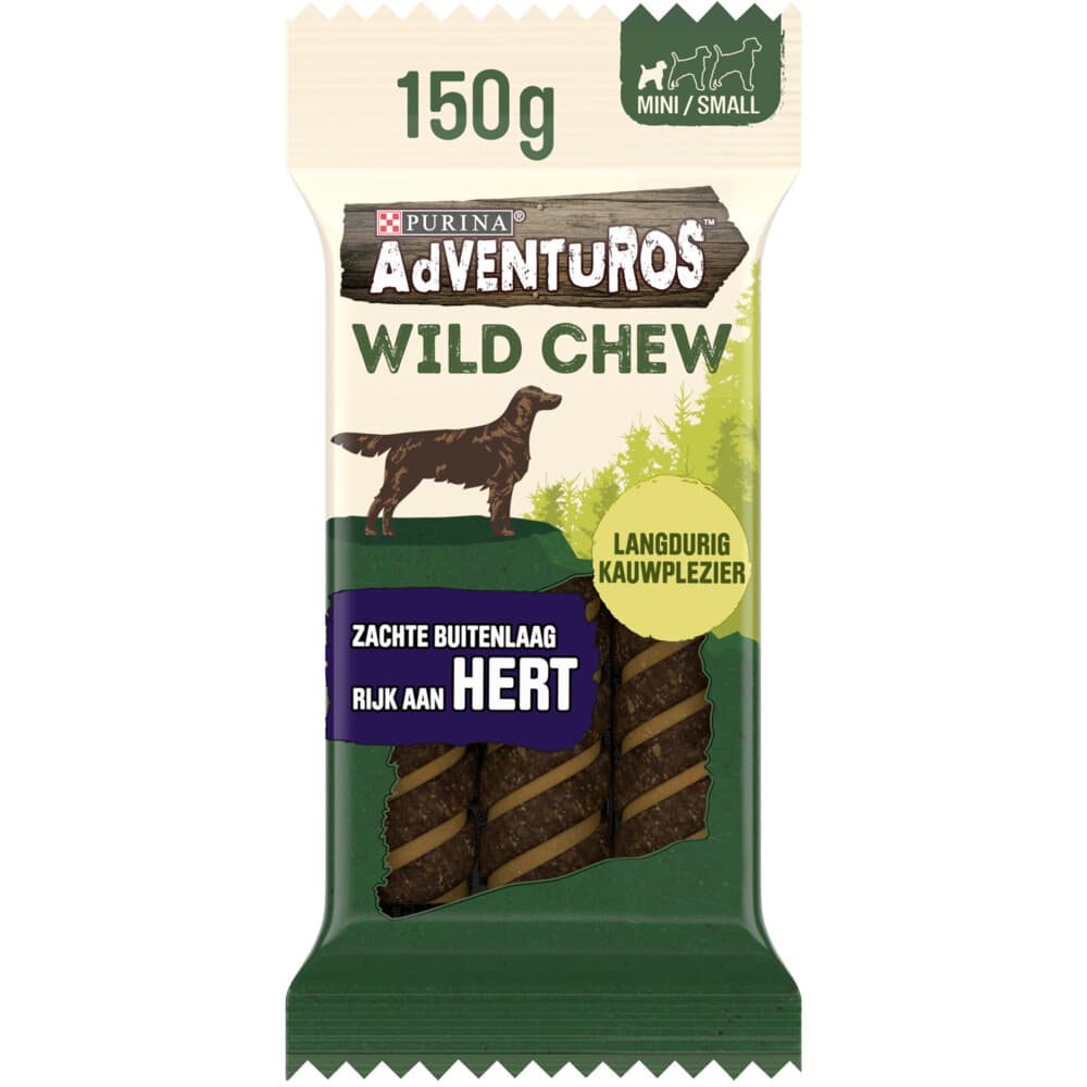 7x Adventuros Wild Chew S 150 gr