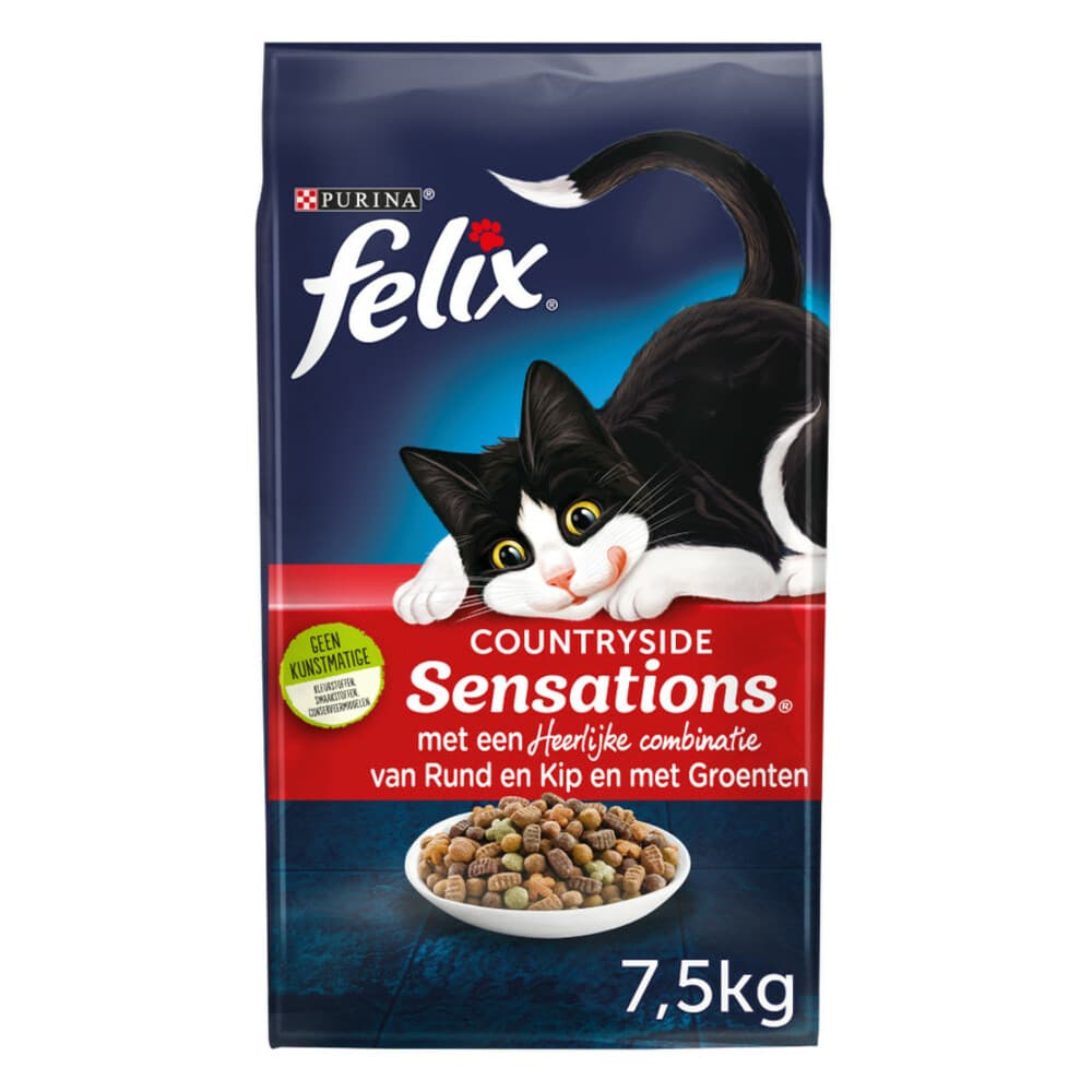 Felix Kattenvoer Droog Countryside Sensations 7,5 kg