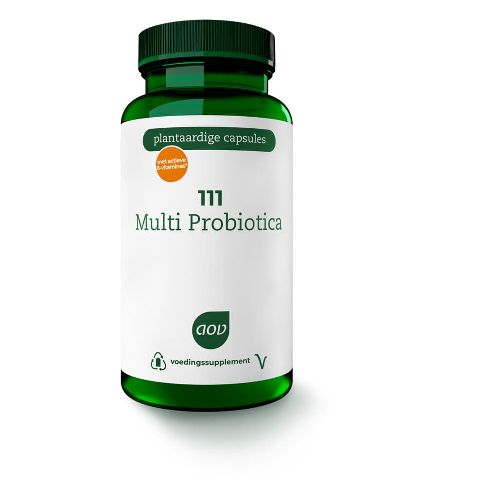 Gratis Verzending: AOV 111 Multi Probiotica 60 vegacapsules