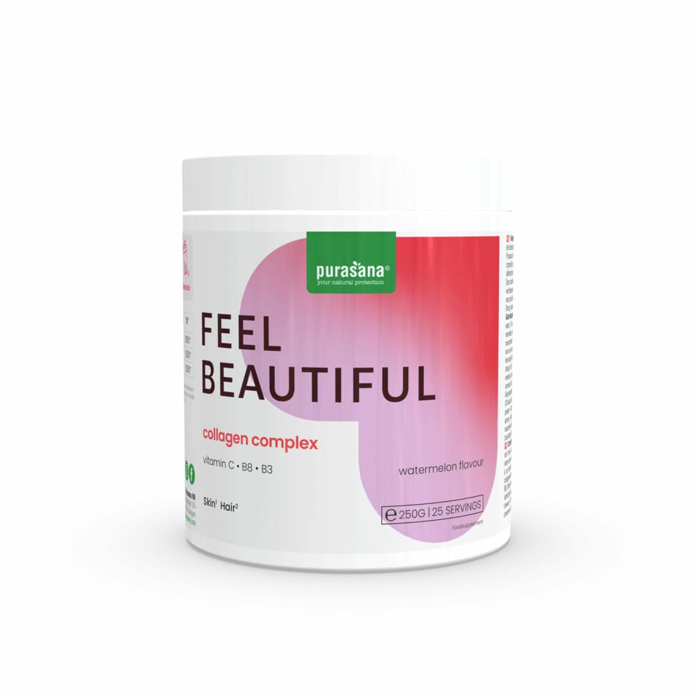 Gratis Verzending: Purasana Collageen Watermeloen Huid, Haar en Nagels 250 gr