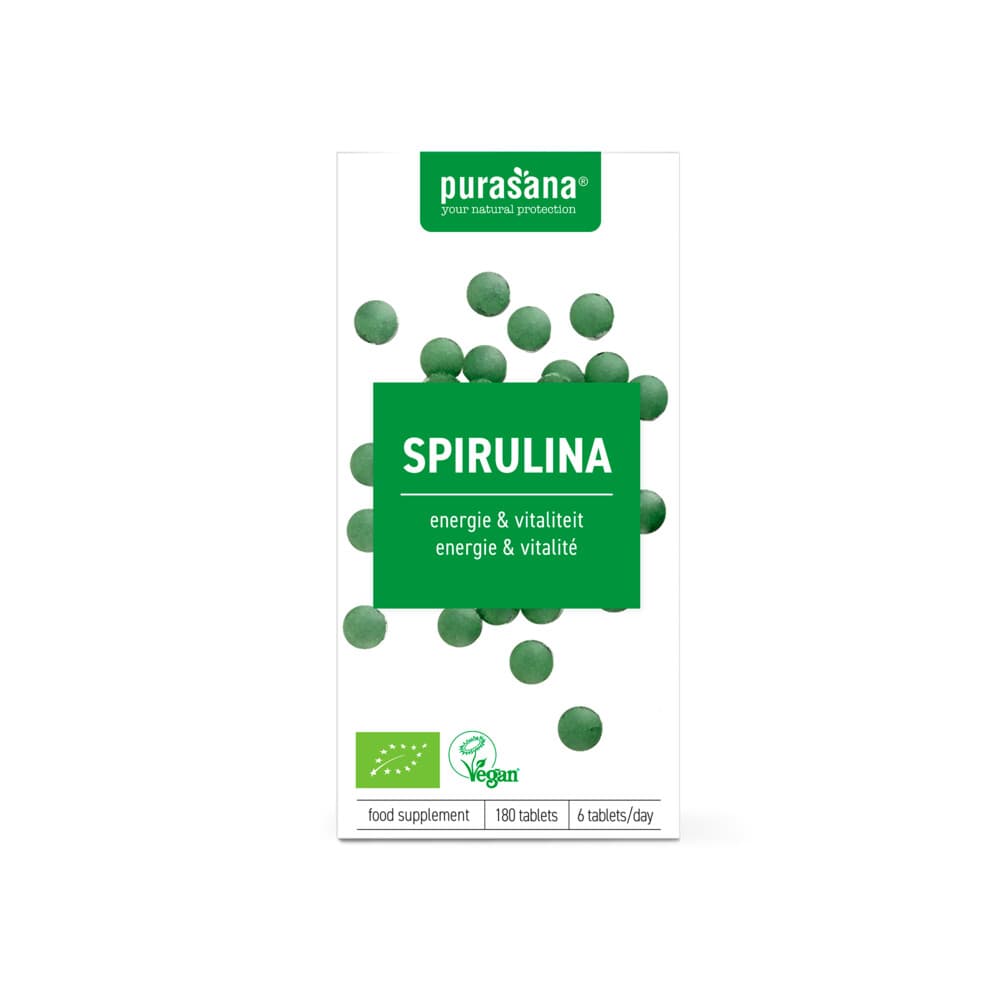 Purasana Spirulina 500 mg 180 tabletten