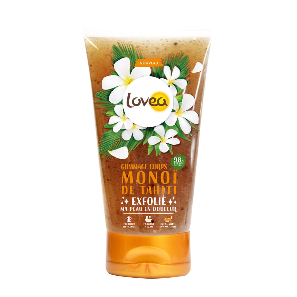2x Lovea Body Scrub Tahiti Monoï 150 ml