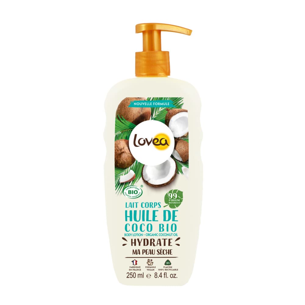 2x Lovea Biologische Bodylotion Kokos 250 ml