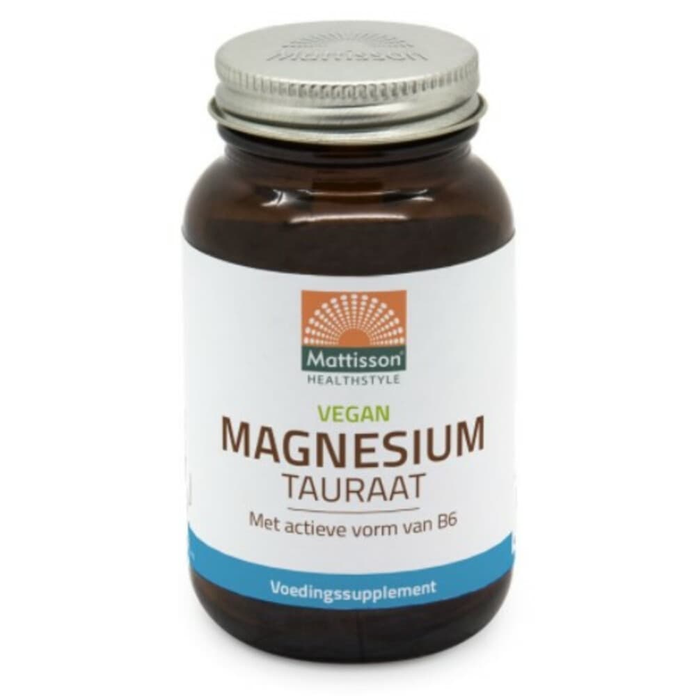 Gratis Verzending: Mattisson Magnesium Tauraat Vegan 60 vegacapsules