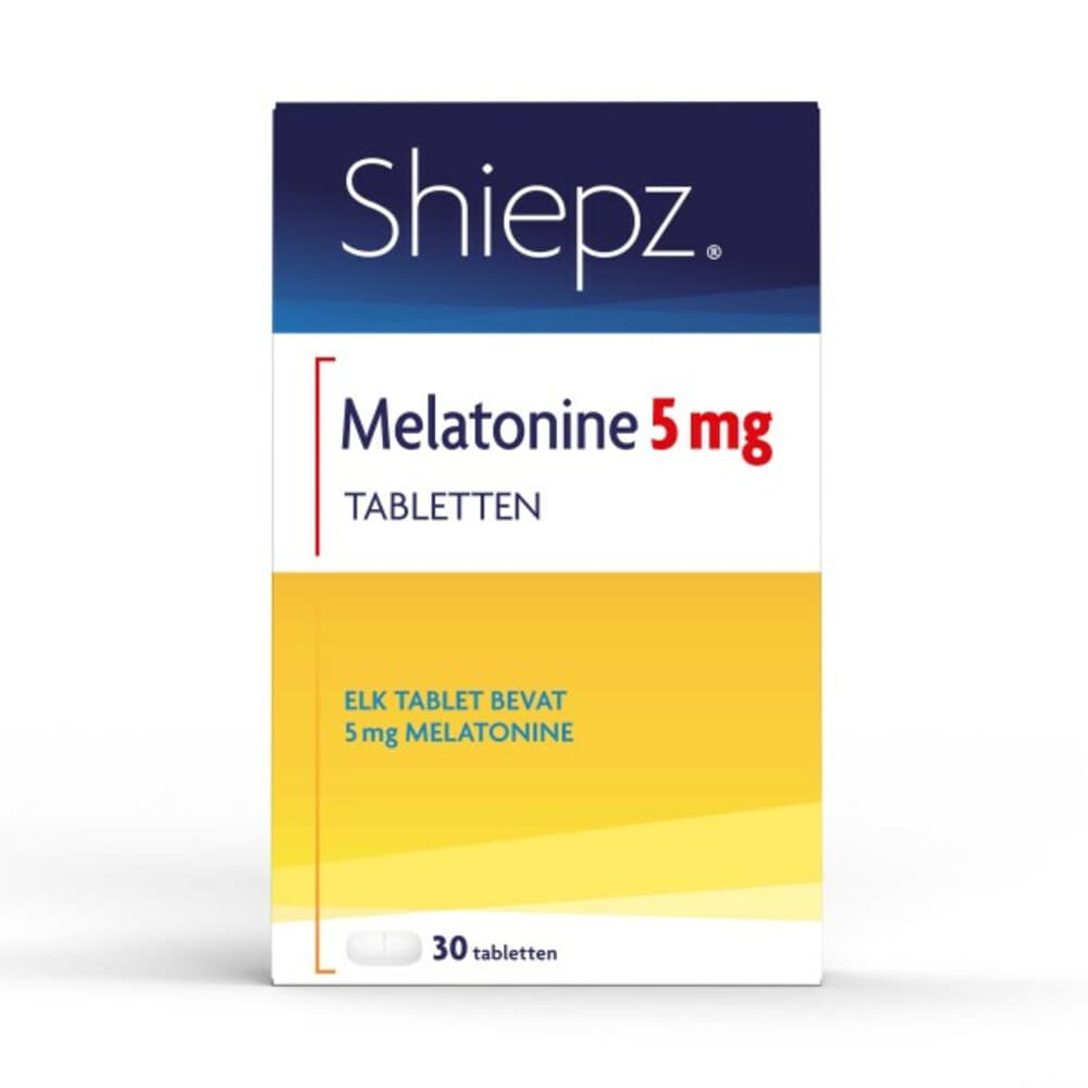 Shiepz Melatonine 5 mg 30 tabletten
