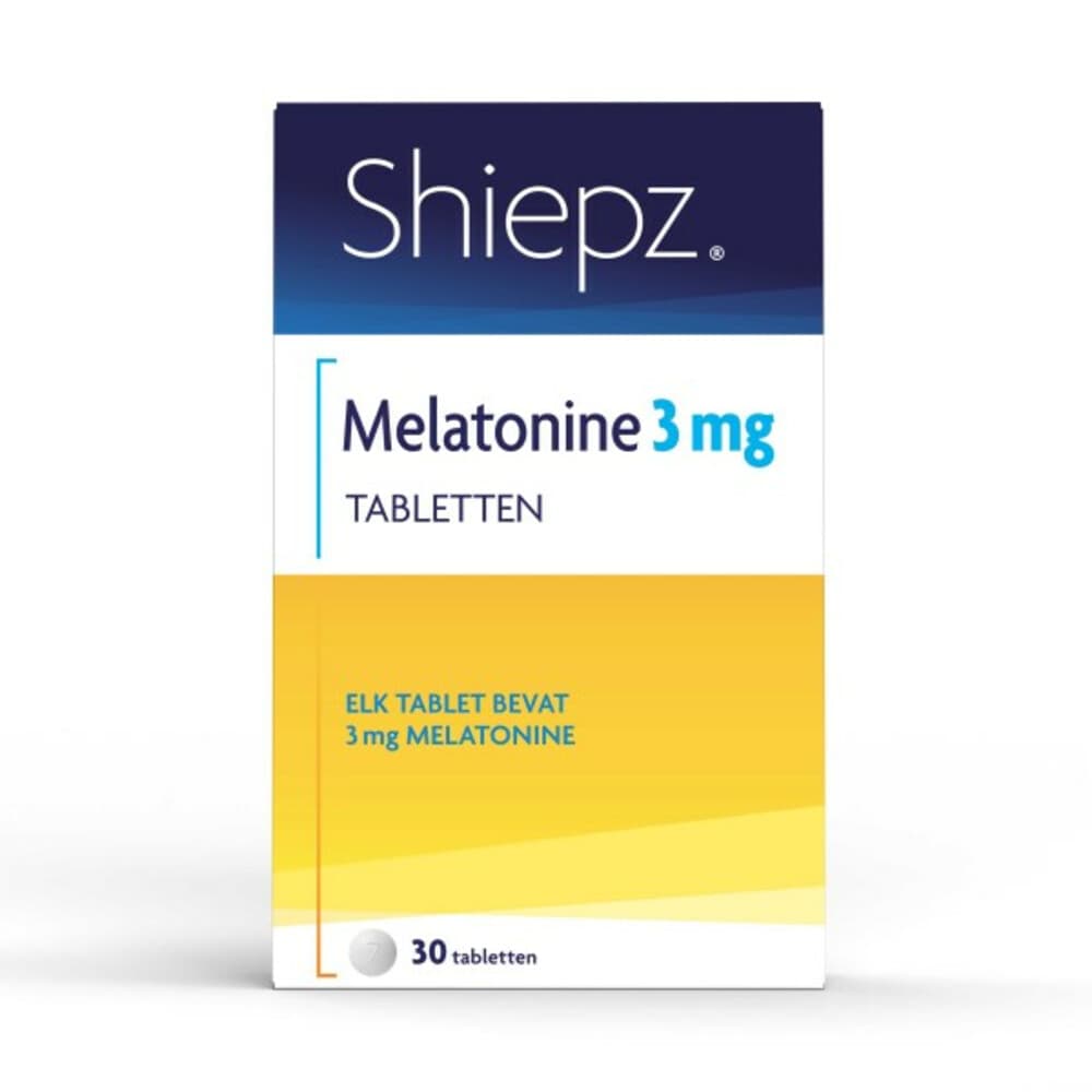 Shiepz Melatonine 3 mg 30 tabletten