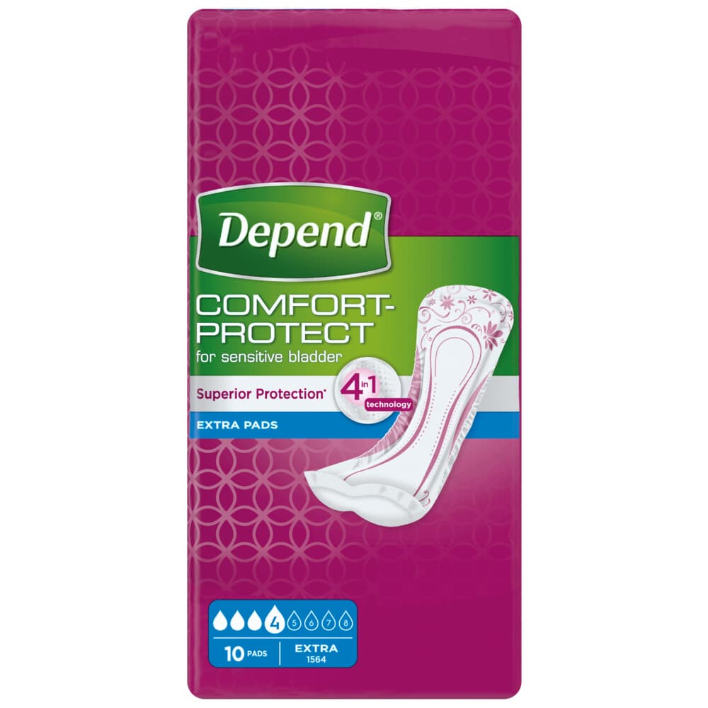 Depend Pads Extra 10 stuks