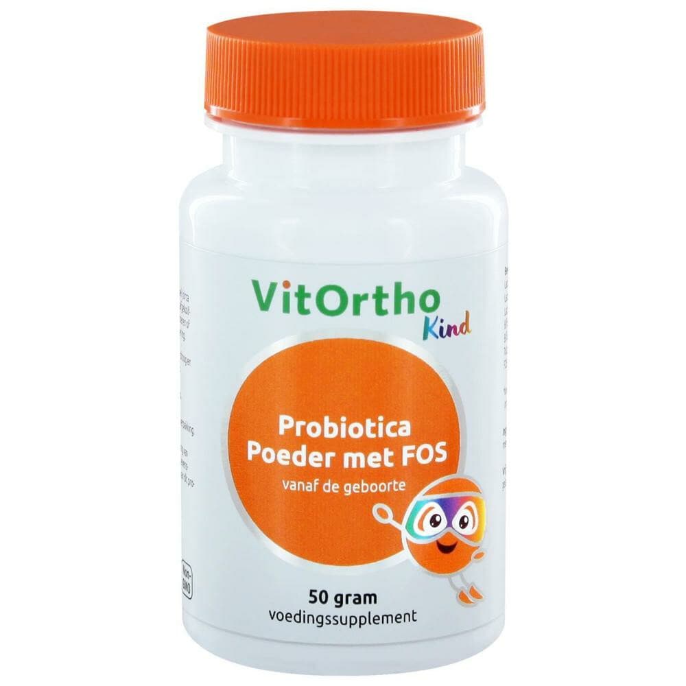 Gratis Verzending: 2x Vitortho Probiotica Kind Poeder 50 gr