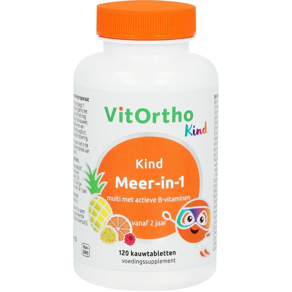 Gratis Verzending: Vitortho Meer In 1 Kind 120 tabletten