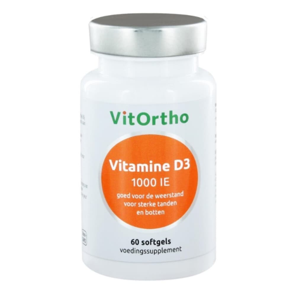 Gratis Verzending: Vitortho D3 1000Ie 60 softgels