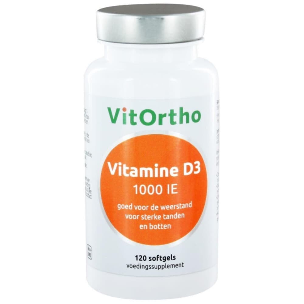 Gratis Verzending: Vitortho D3 1000Ie 120 softgels