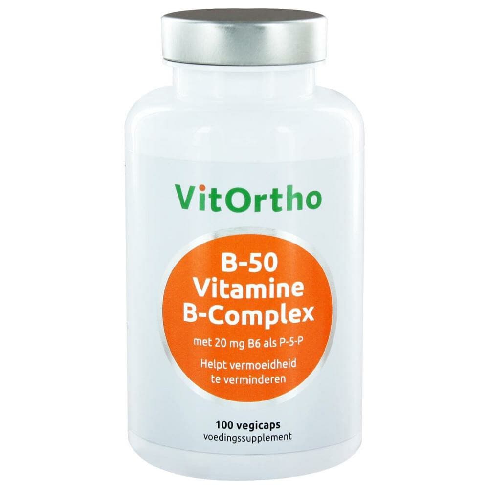 Gratis Verzending: Vitortho B50 Complex 100 vegacapsules