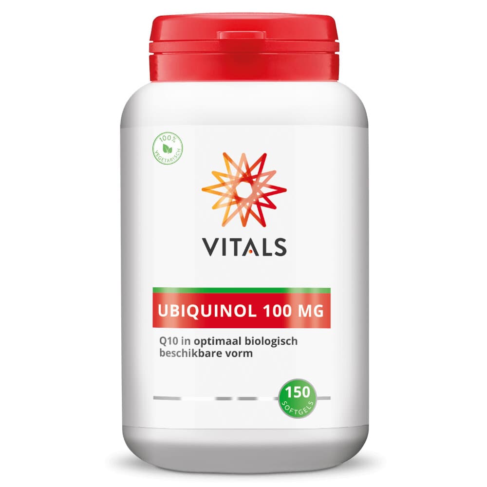 Gratis Verzending: 2x Vitals Ubiquinol 100 mg 150 capsules