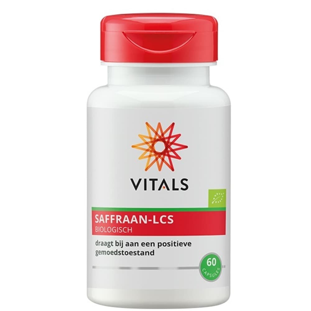 Gratis Verzending: 2x Vitals Saffraan Lcs 28 mg Bio 60 capsules