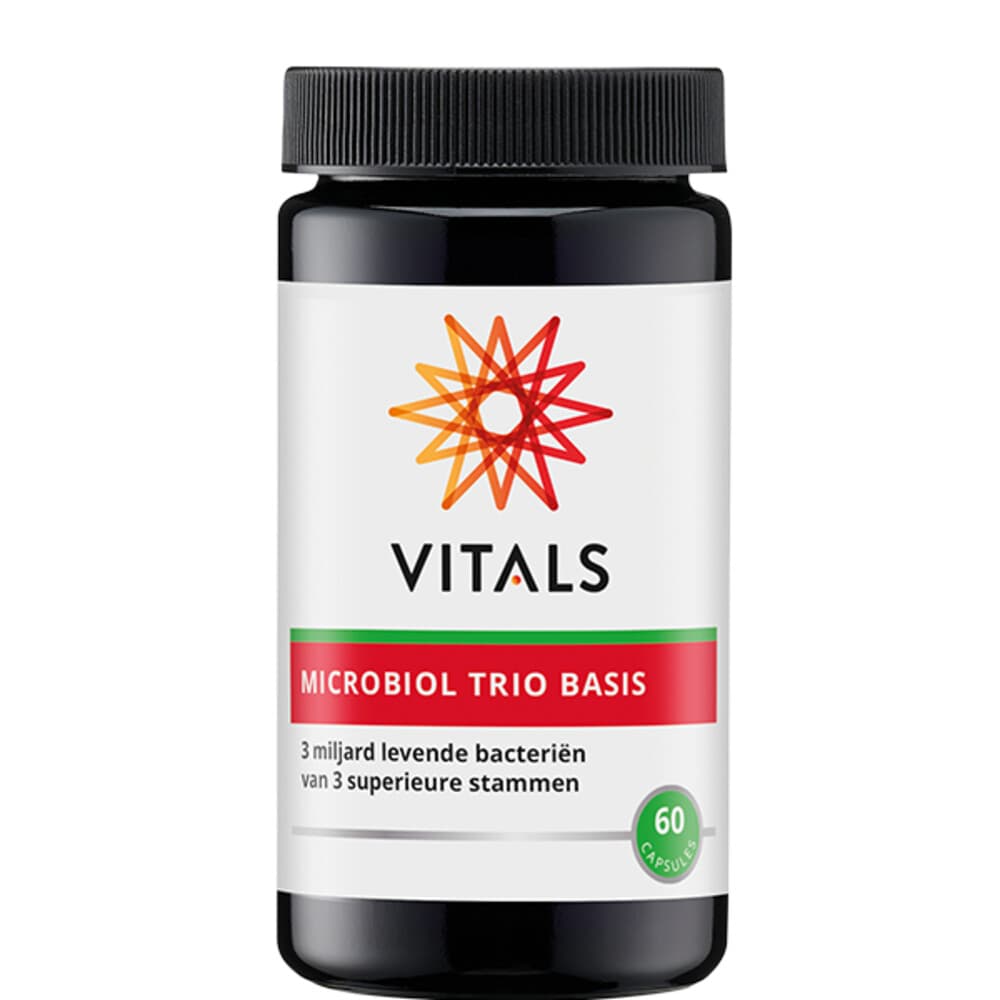 Gratis Verzending: Vitals Microbiol Trio Basis 60 capsules