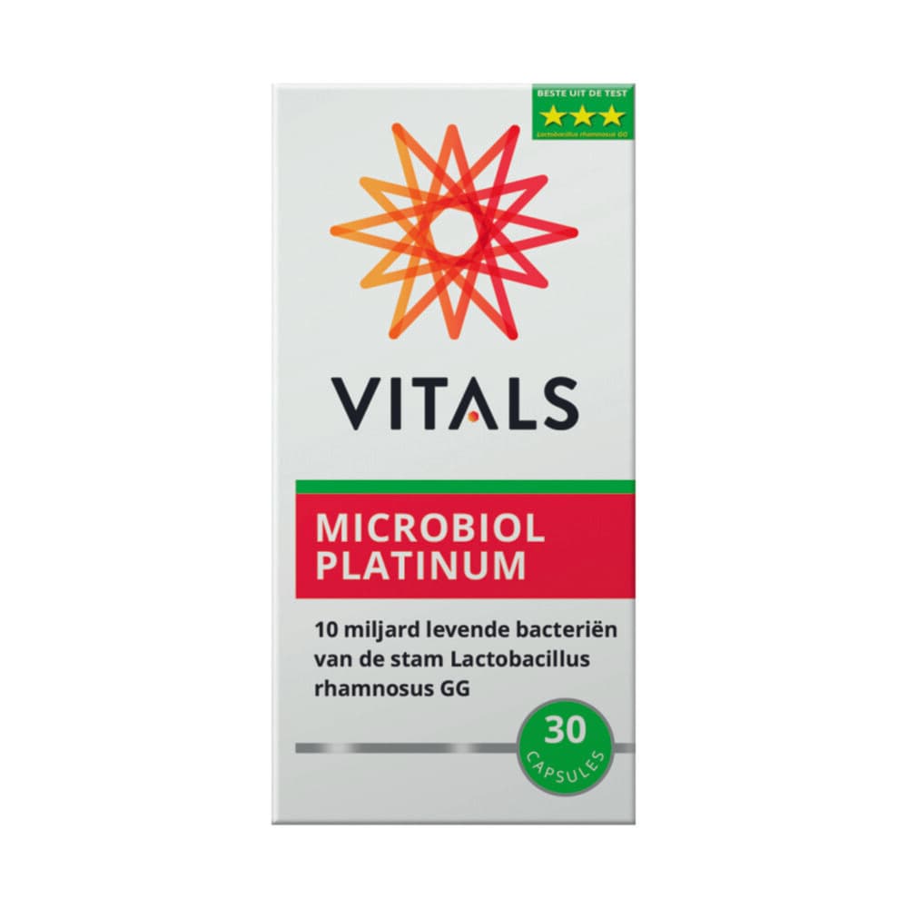 Gratis Verzending: Vitals Microbiol Platinum 30 capsules
