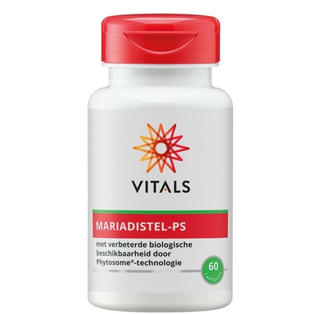Gratis Verzending: 2x Vitals Mariadistel Ps 180 mg 60 capsules