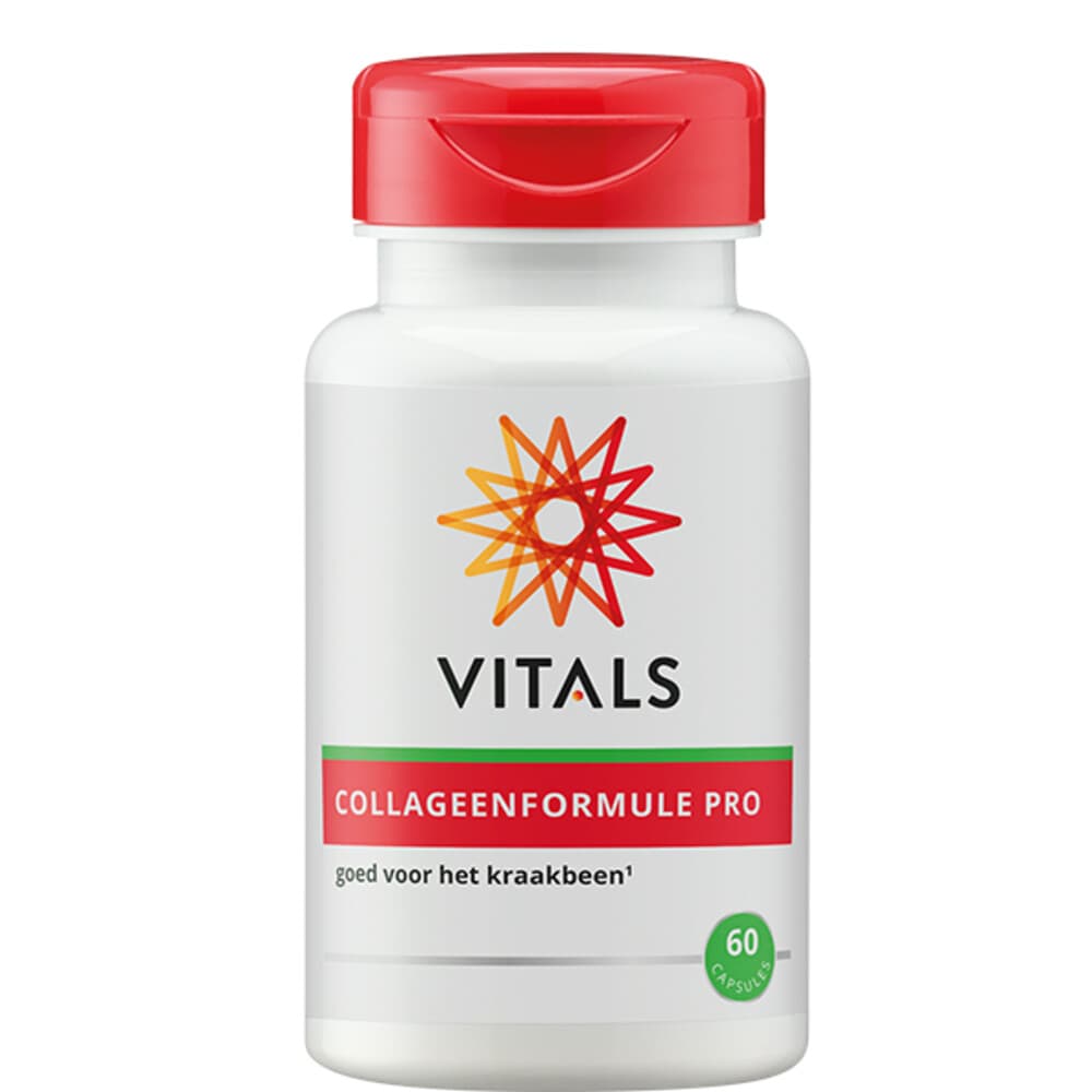 Gratis Verzending: 2x Vitals Collageenformule Pro 60 capsules