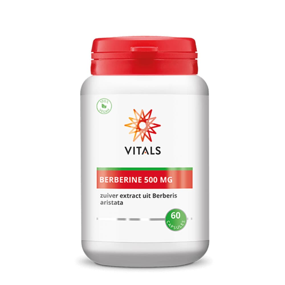 Gratis Verzending: 2x Vitals Berberine 500 mg 60 capsules