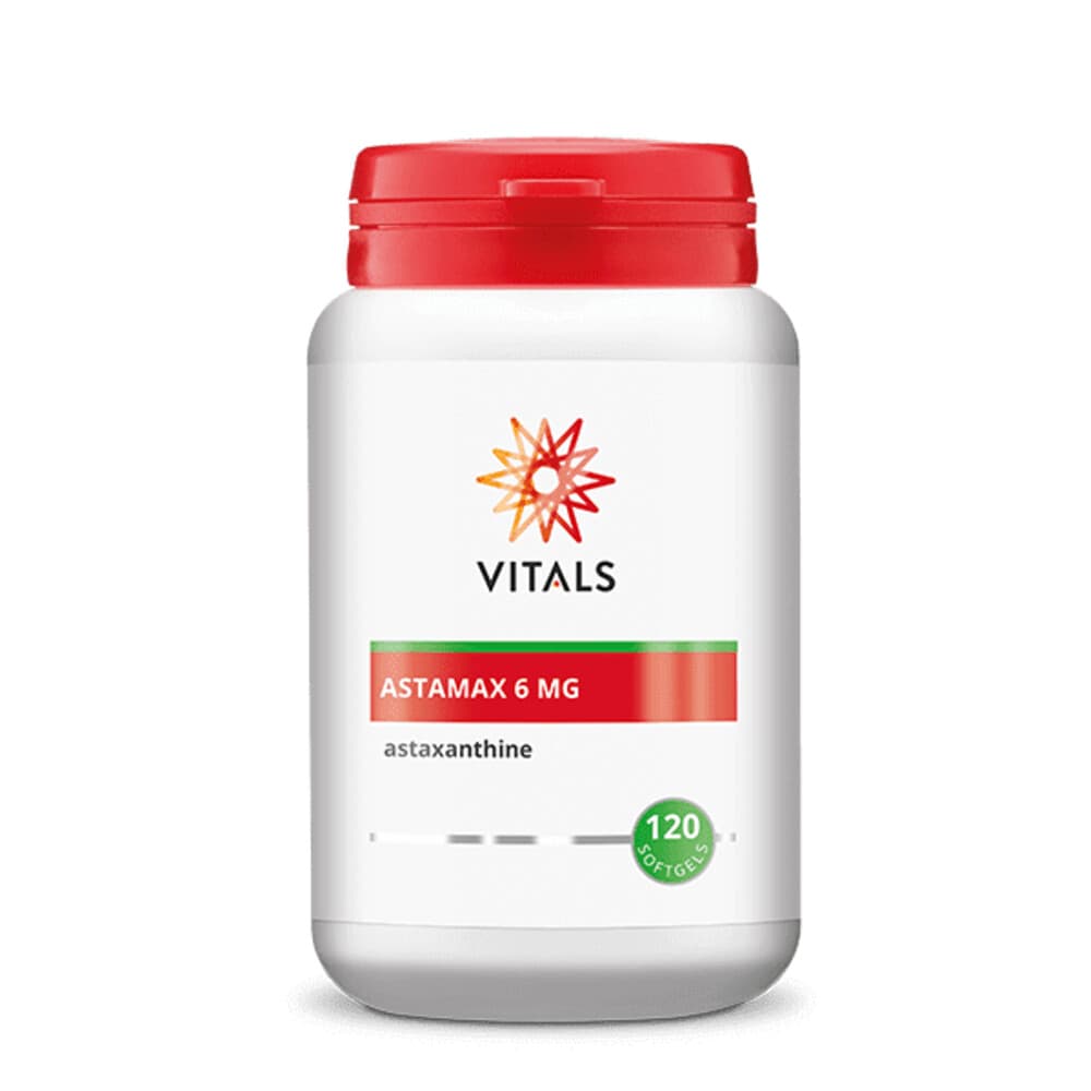 Gratis Verzending: Vitals Astamax 6 mg 120 softgels