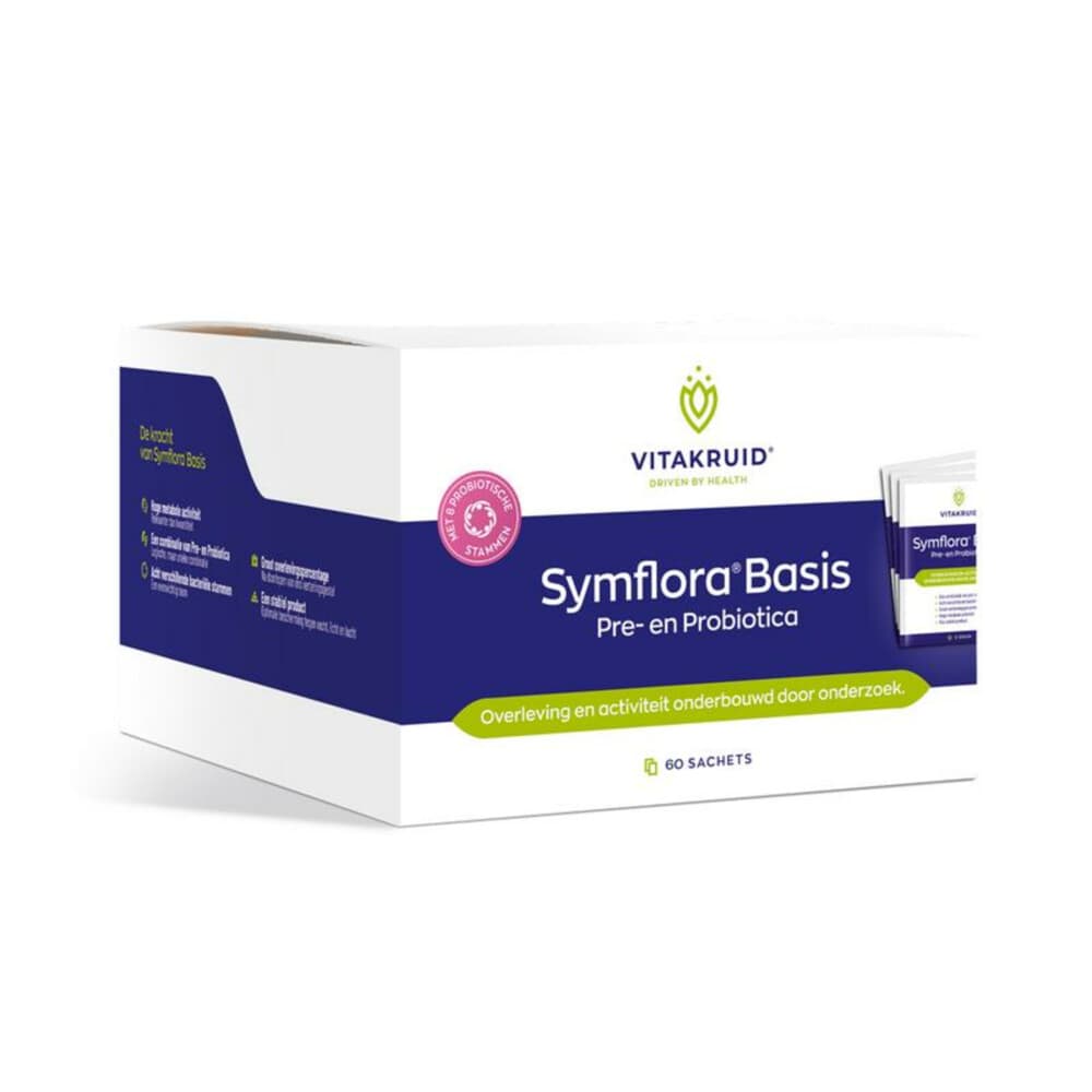 Gratis Verzending: Vitakruid Symflora Basis 60 sachets