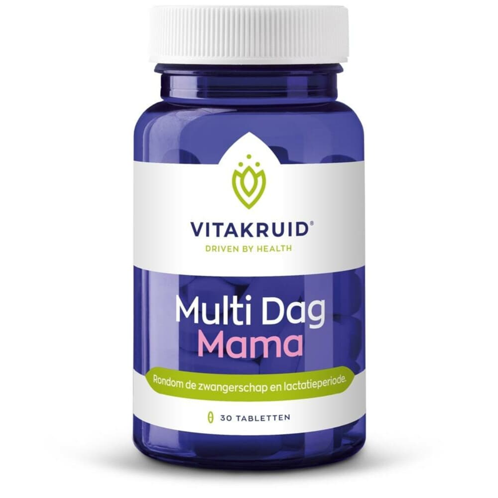 Gratis Verzending: Vitakruid Multi Dag Mama 30 tabletten