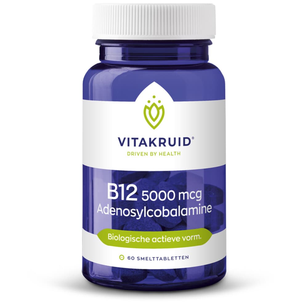 Gratis Verzending: Vitakruid B12 Adenosyl 5000 Mcg 60 tabletten
