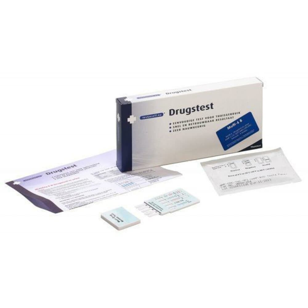 Testjezelf.nu Drugtest Multi Urine B6 2 stuks
