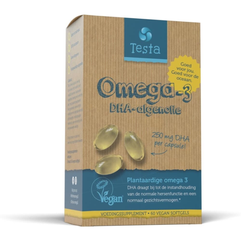 Gratis Verzending: Testa Dha 250 mg 60 capsules