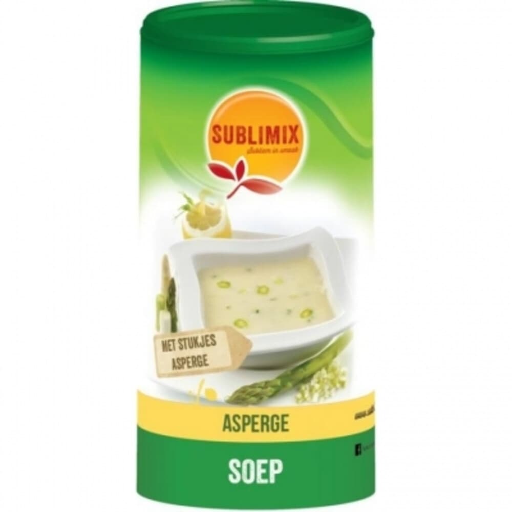3x Sublimix Glutenvrij Aspergesoep 210 gr